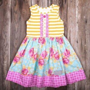 Eleanor Rose 5/6 Floral Dress